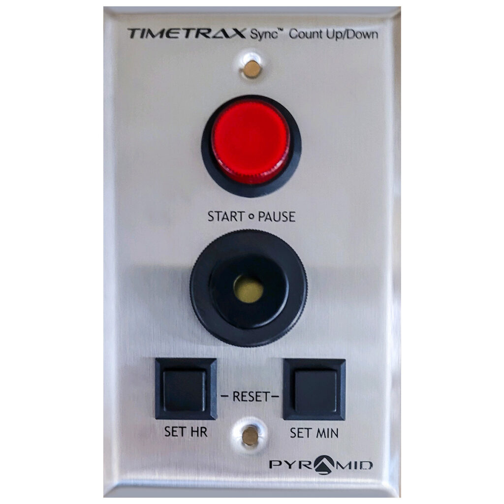 Digital Timer Controller Wall Plate - Pyramid Time Systems