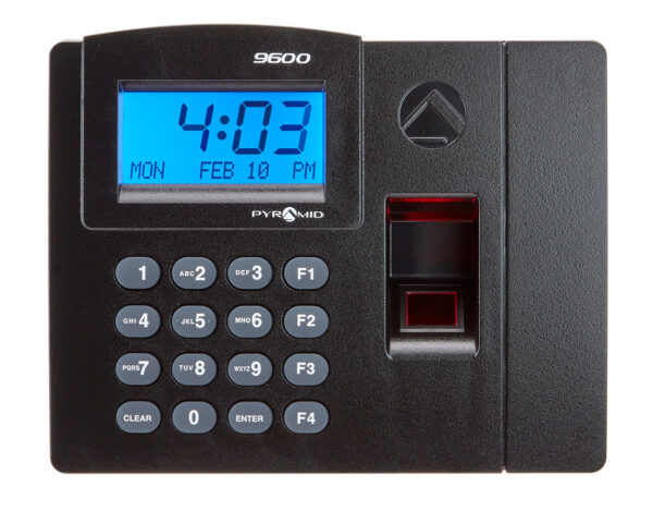 TTELITEET TimeTrax™ Elite Biometric Time Clock Terminal - Pyramid