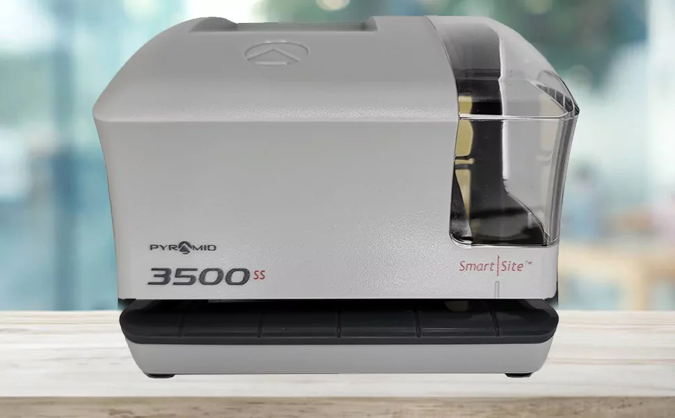 3500ss SmartSite Time Clock & Document Stamp Pyramid Time Systems