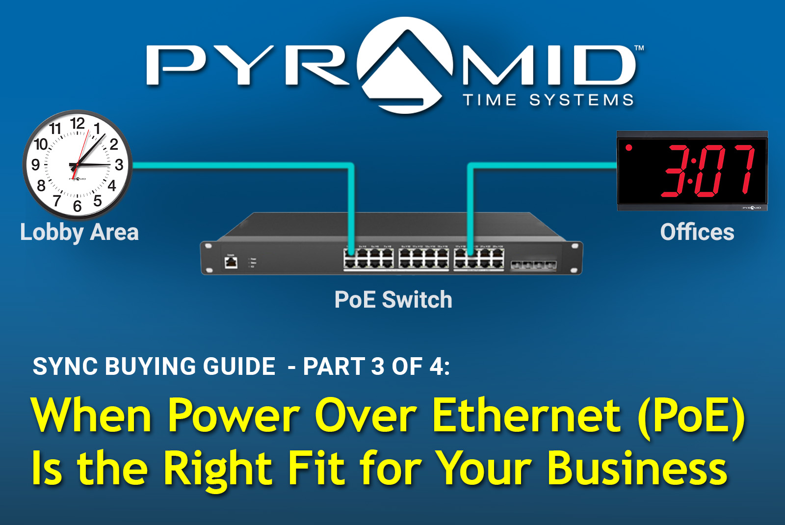 Sync Guide Part 3 - PoE Synchronization
