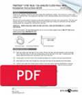 I2249_42320_Double_Face_Analog_Clock_Wall_Bracket_Instructions